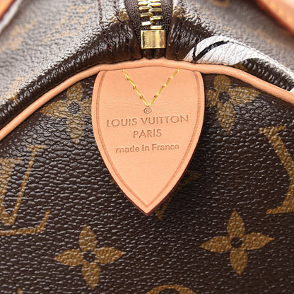 Louis Vuitton Monogram Bay Speedy 30 Rose Ballerine Poppy 7 of 9