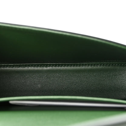 Celine Shiny Calfskin Triomphe Shoulder Bag Forest 5 of 10