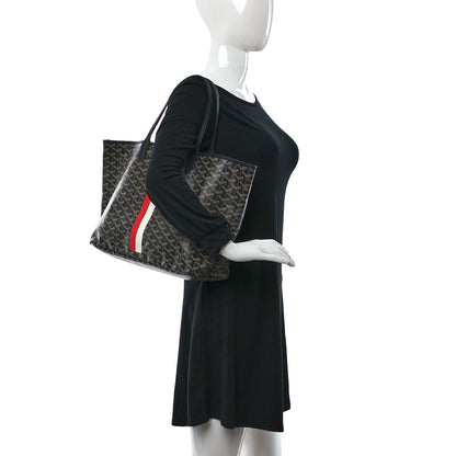 Goyard X PEANUTS Goyardine Saint Louis PM Black 3 of 9