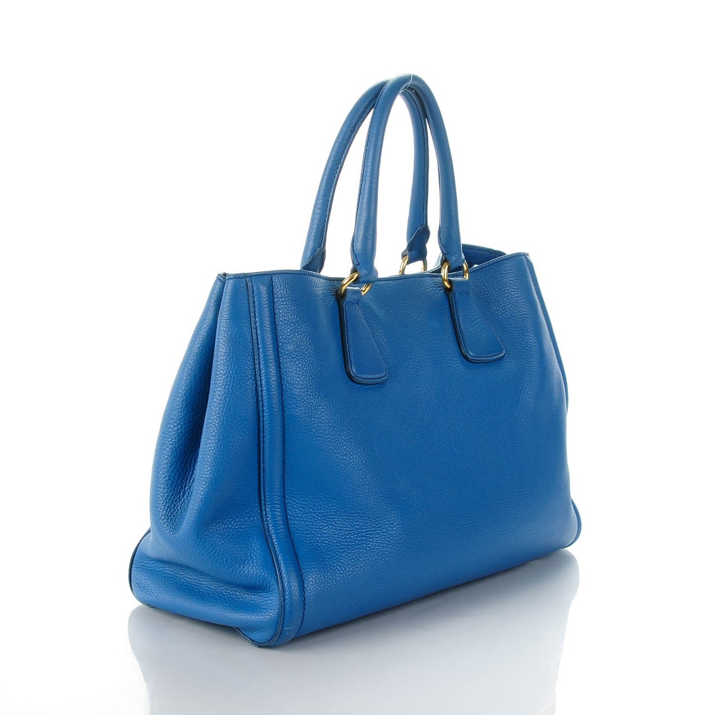 Vitello Daino Tote Cobalto