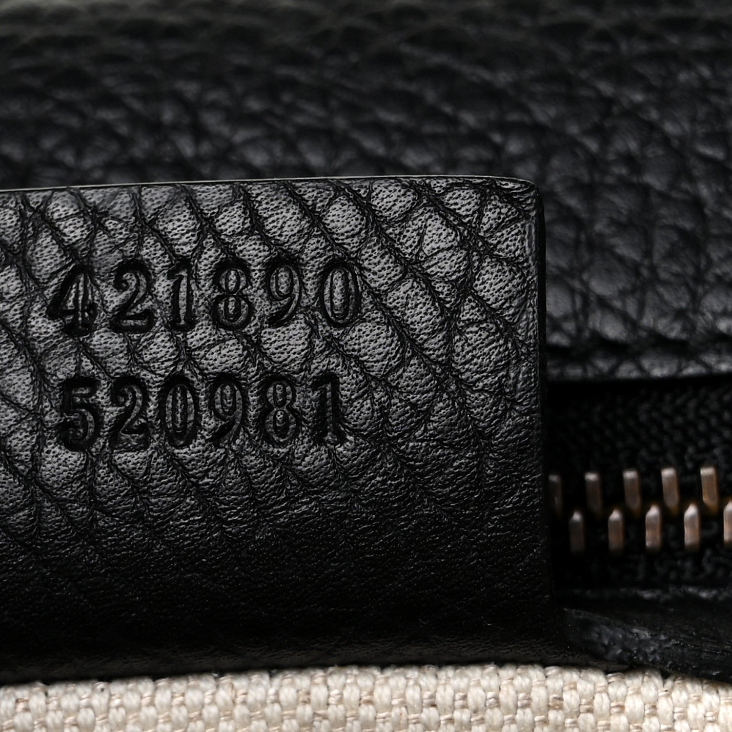 Gucci Calfskin Small GG Marmont Top Handle Bag Black 6 of 8