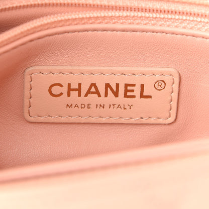 Chanel Caviar Quilted Mini Coco Handle Flap Light Pink 5 of 8