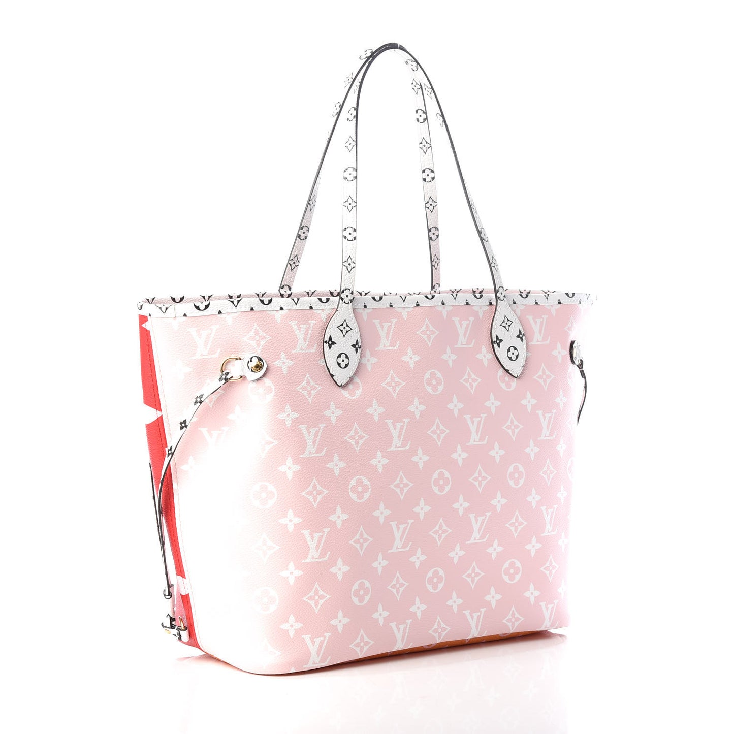 Monogram Giant Neverfull MM Rouge