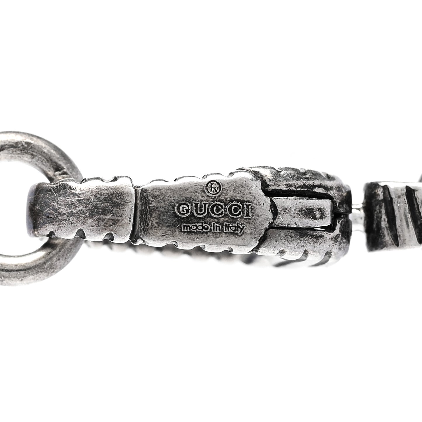 Sterling Silver Small Interlocking G Pendant Necklace
