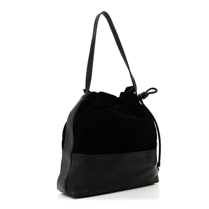 3.1 Phillip Lim Calfskin Suede Origami Tote Black 3 of 9