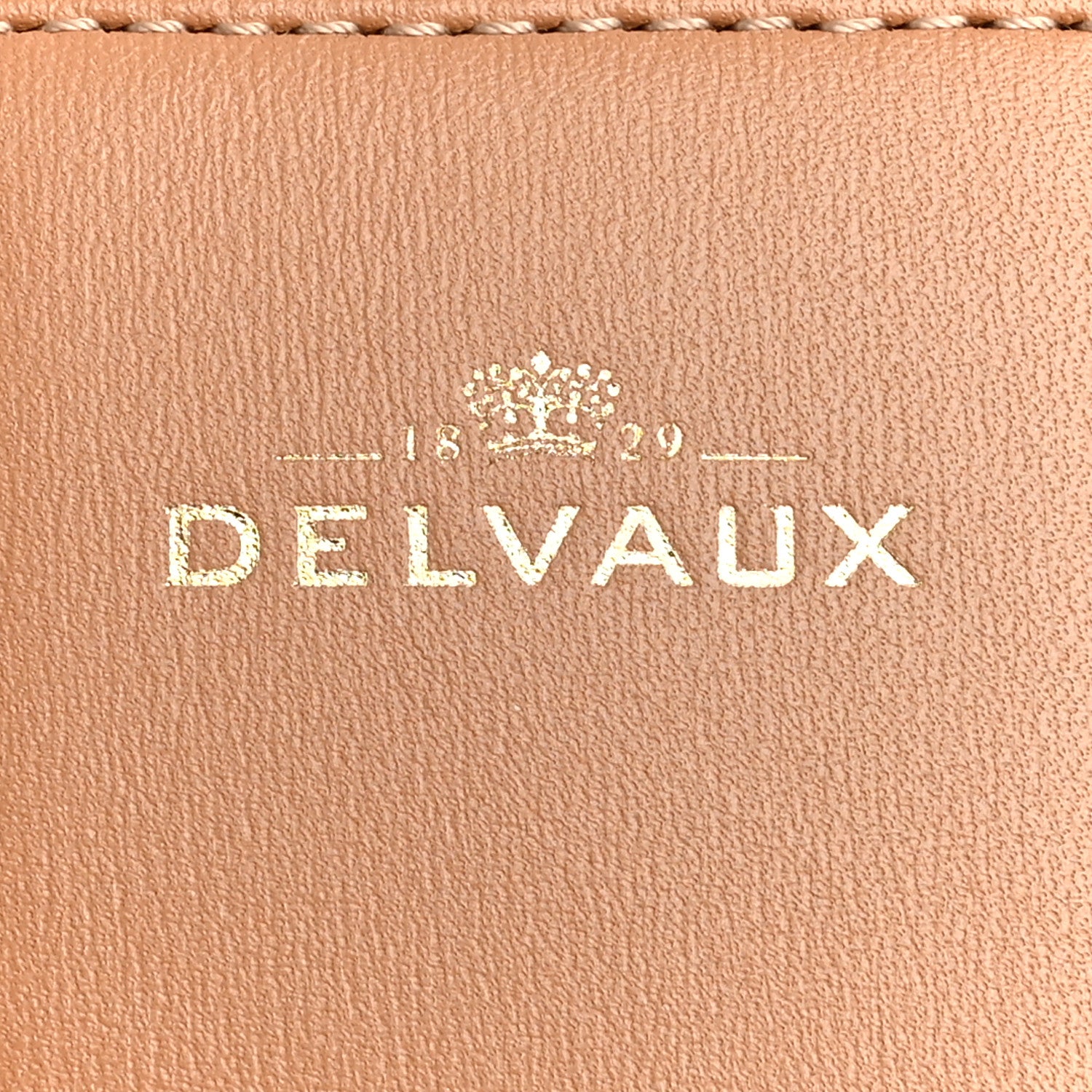 Delvaux Box Calfskin MM Brillant Satchel Vison 7 of 15