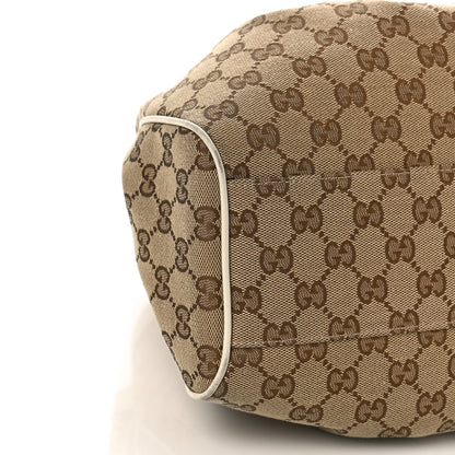 Gucci Monogram Shoulder Bag White 9 of 10