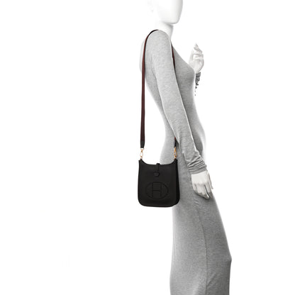 Hermes Taurillon Clemence Amazone Evelyne TPM Macassar Havane 2 of 11