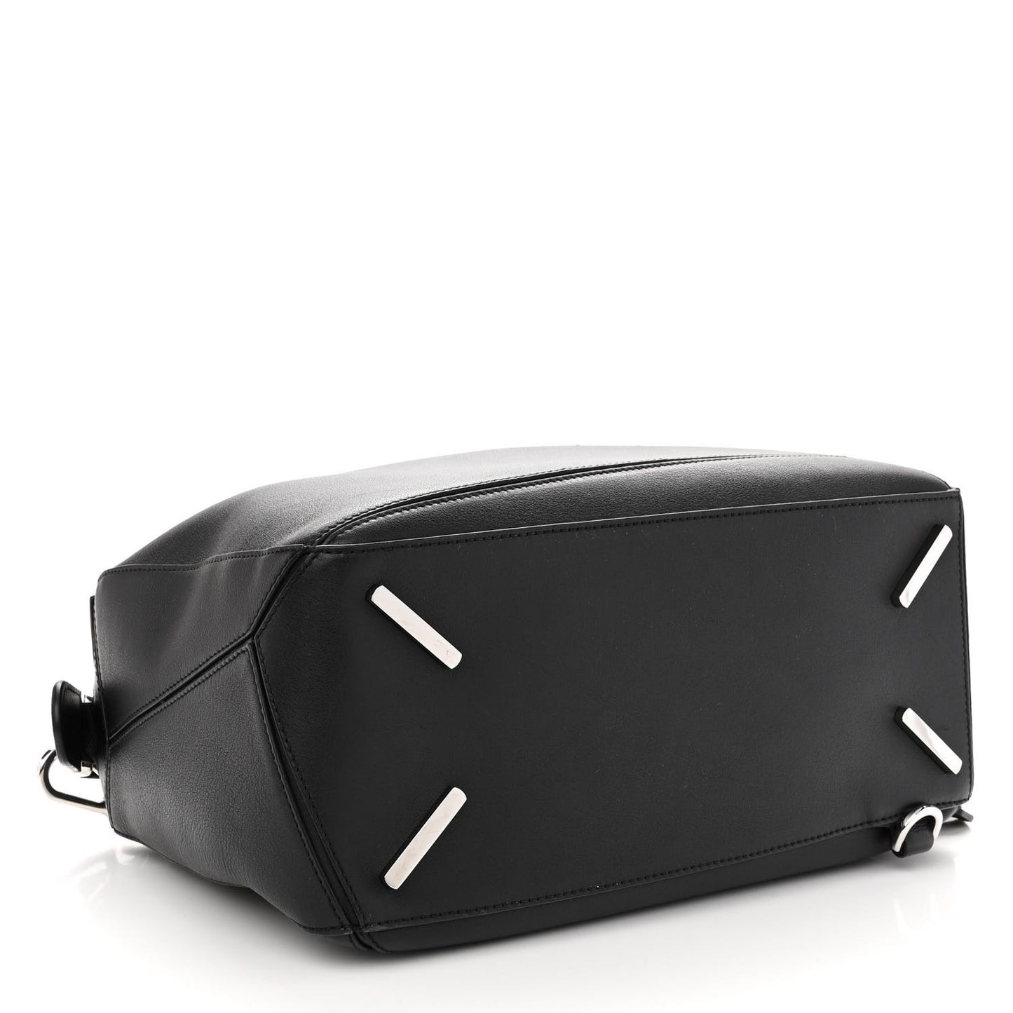 Calfskin Medium Puzzle Bag Black