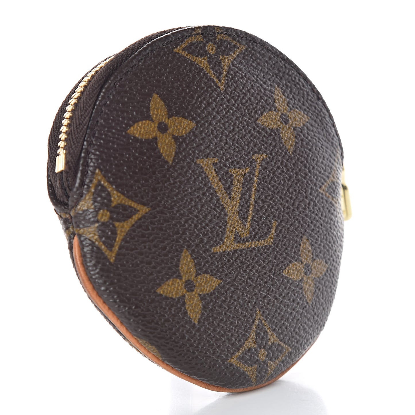 Monogram Round Coin Purse
