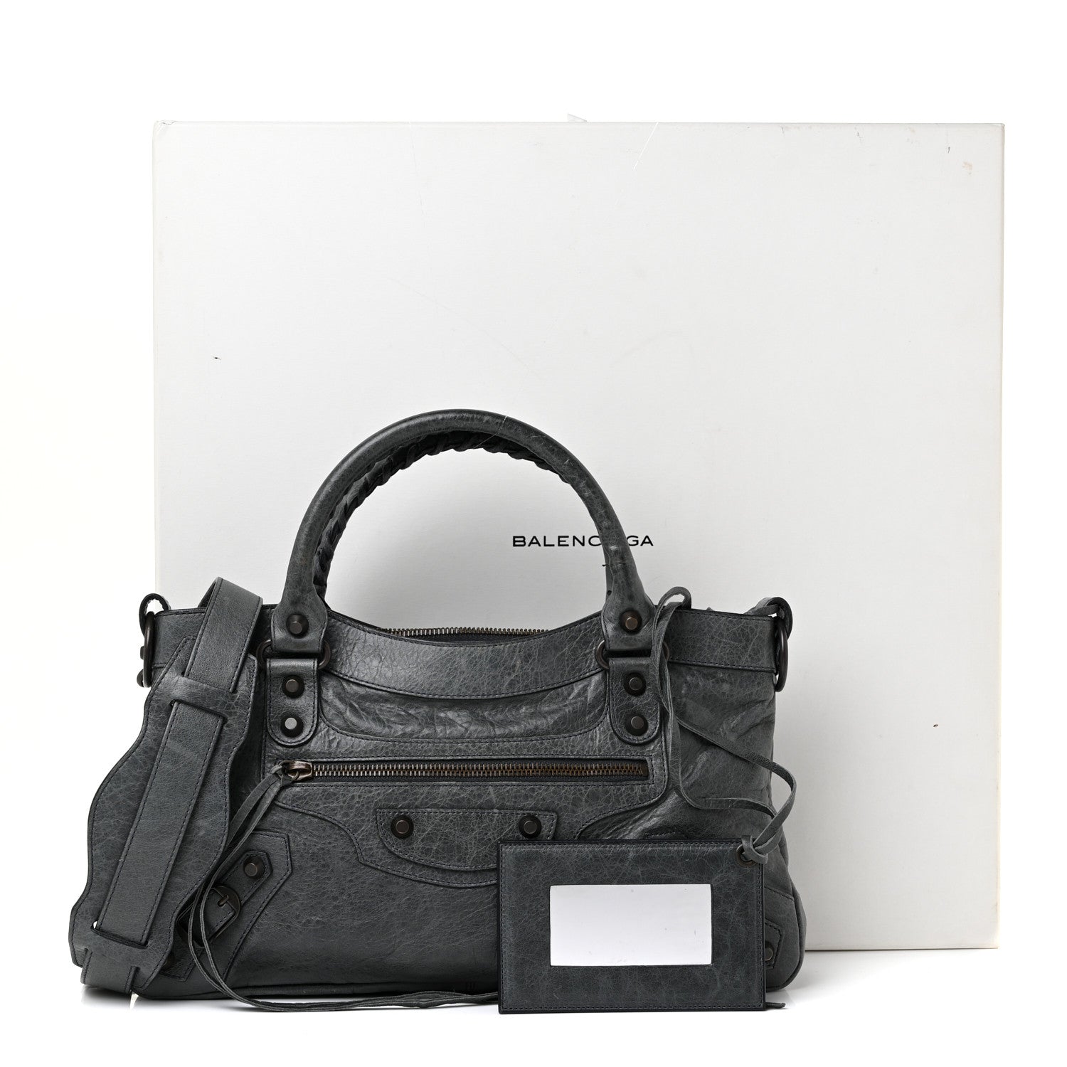 Balenciaga Agneau Classic Hardware First Anthracite 13 of 13