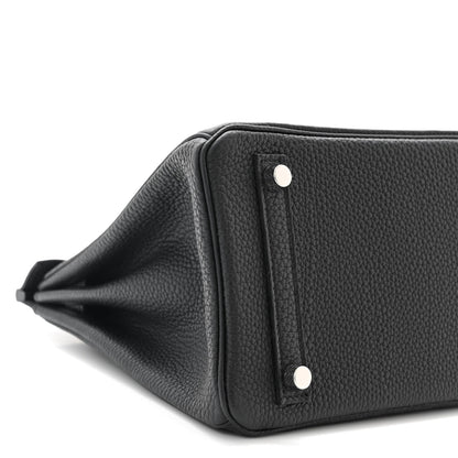 Hermes Togo Birkin 25 Black 9 of 11
