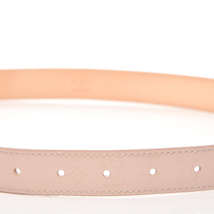 Louis Vuitton Vernis Mini 25mm Belt 85 34 Beige Poudre 5 of 15