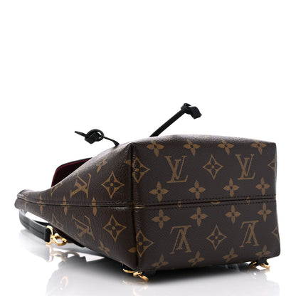 Louis Vuitton Monogram BB Montsouris NM Backpack Black 4 of 10