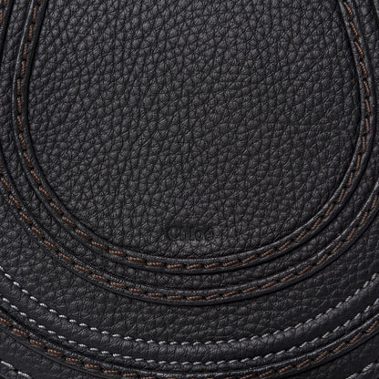 Chloe Calfskin Mini Marcie Round Crossbody Bag Black 10 of 10