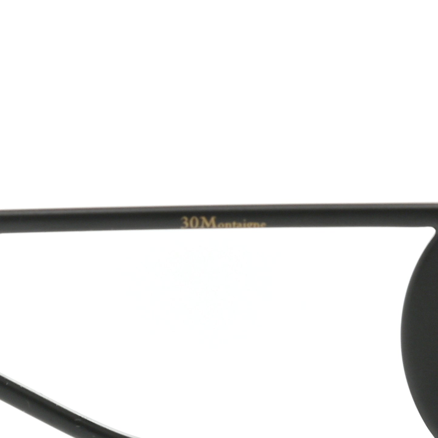 Square 30 Montaigne Sunglasses Black