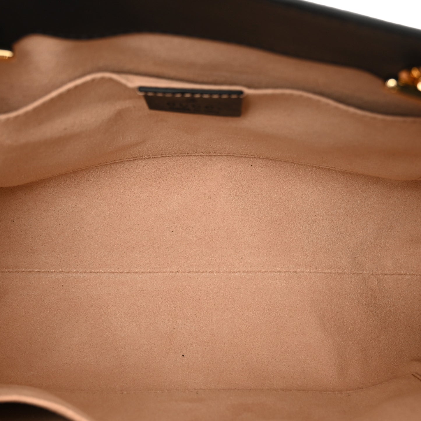 GG Supreme Monogram Bees Small Padlock Tote Beige Oro Black