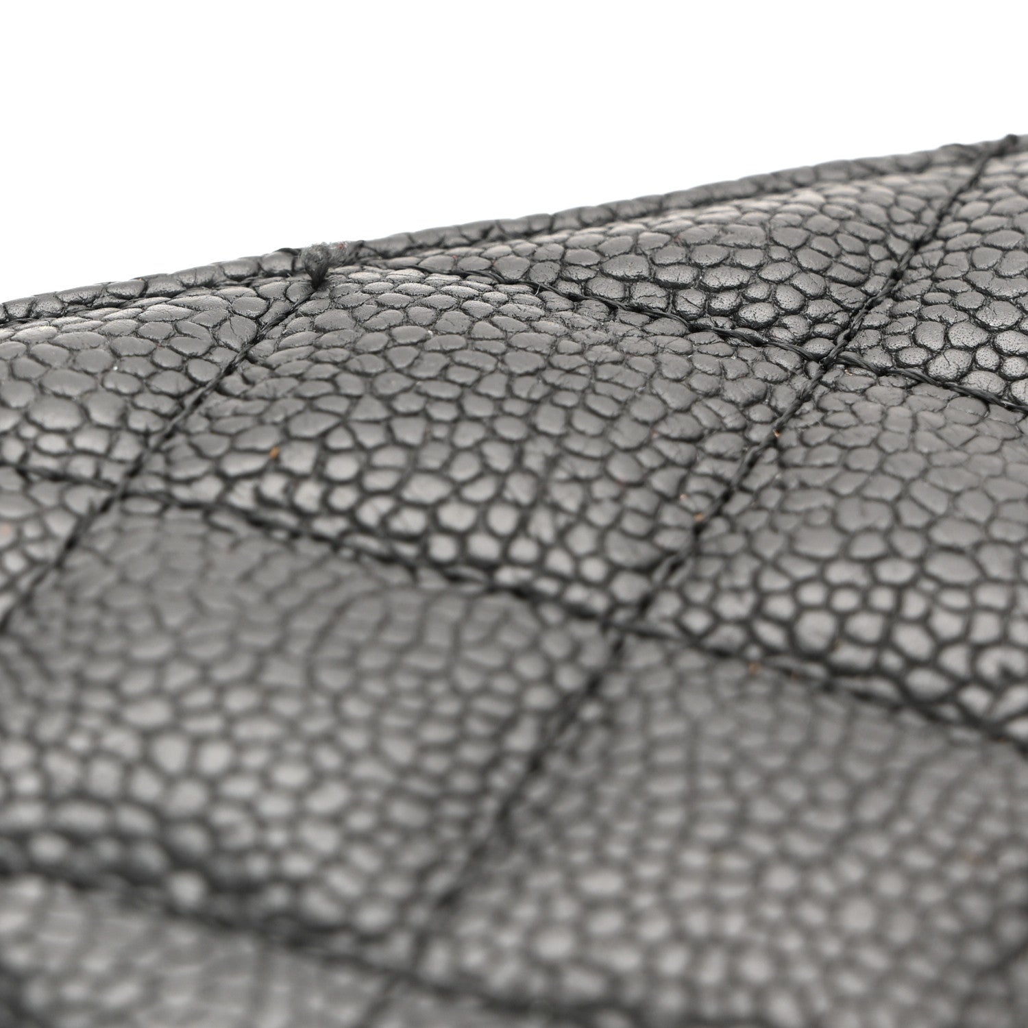 Chanel Caviar Quilted Boy Wallet On Chain WOC Black 12 of 12