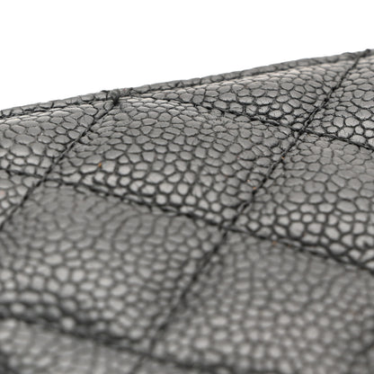 Chanel Caviar Quilted Boy Wallet On Chain WOC Black 12 of 12