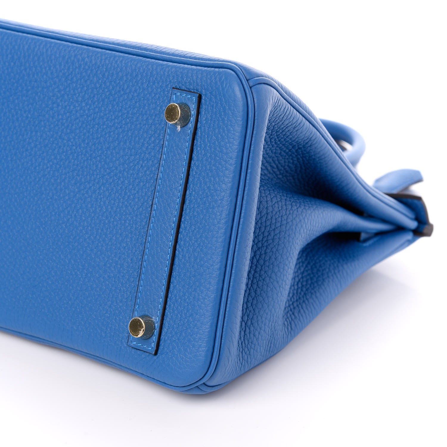Hermes Taurillon Clemence Birkin 30 Bleu Hydra 9 of 10