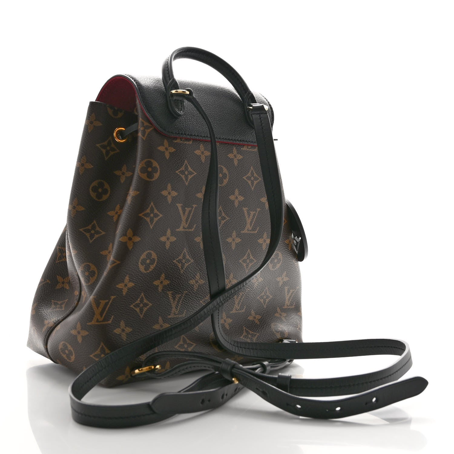 Louis Vuitton Monogram Montsouris PM Black 3 of 9