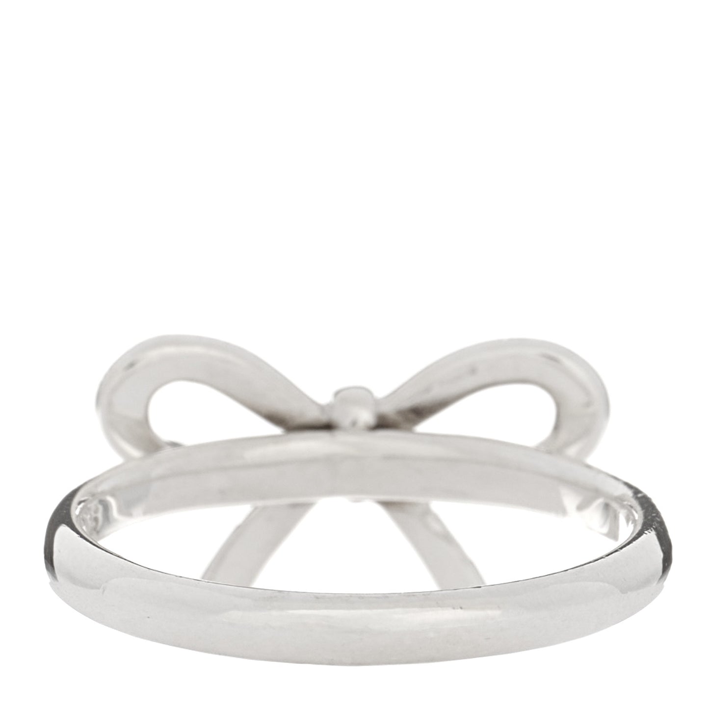 Sterling Silver Bow Ring 49 5