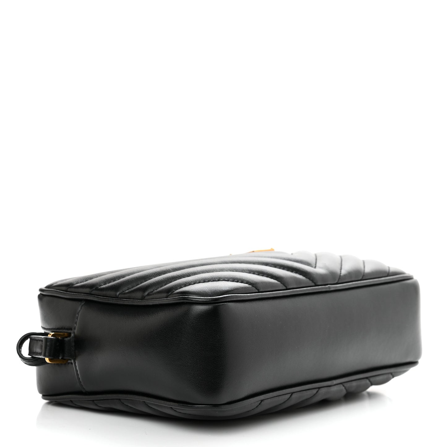 Calfskin Matelasse Monogram Lou Camera Bag Black