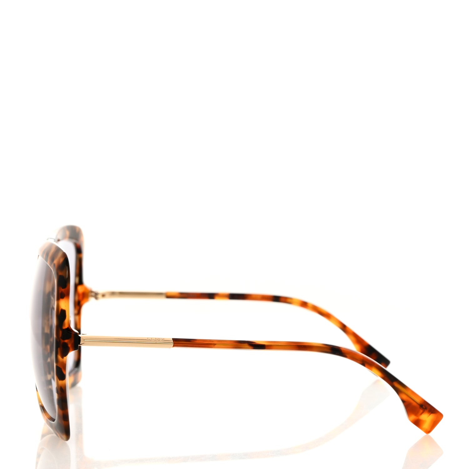 Fendi Square Sunglasses FF 0429/S Havana 3 of 7