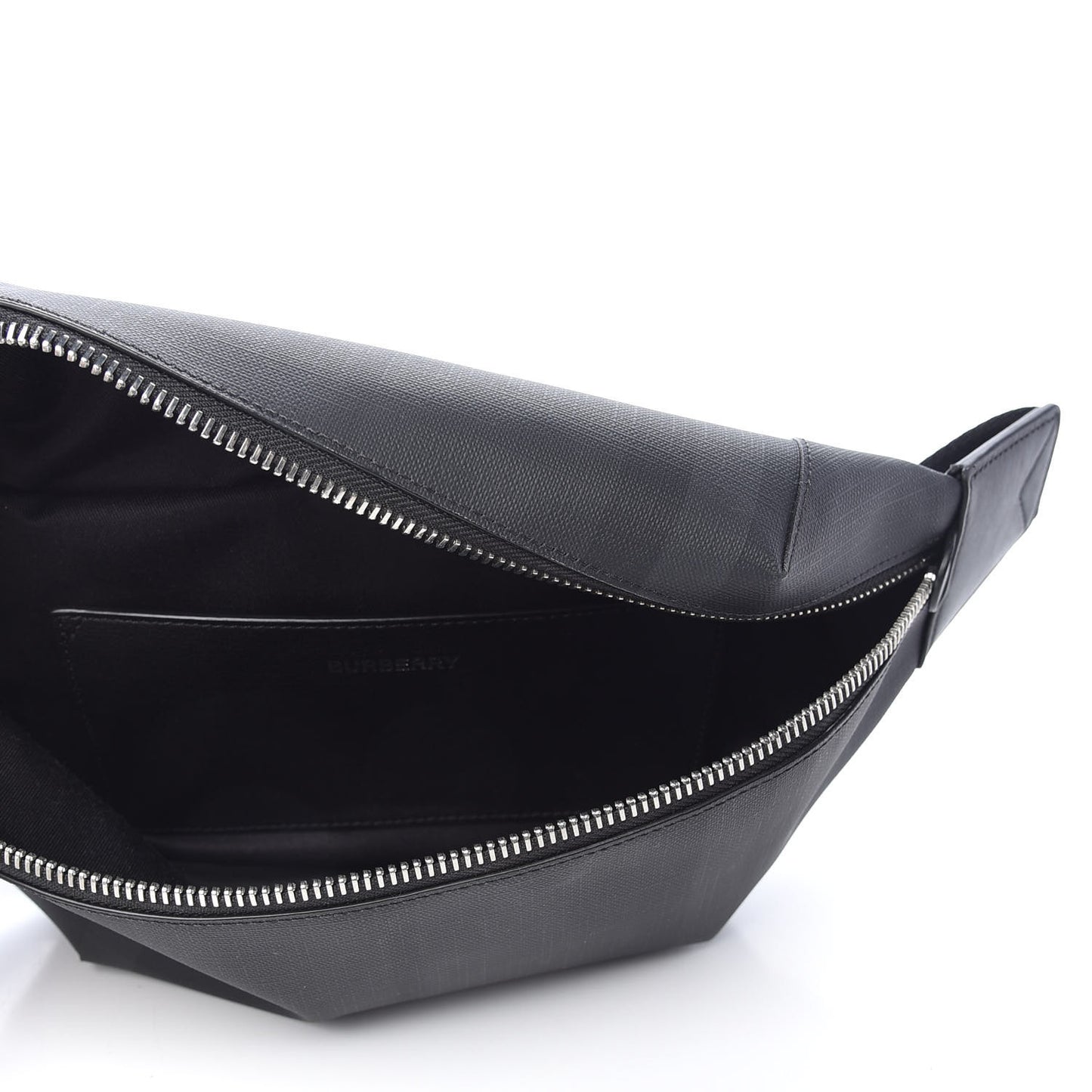 London Check Medium Bum Bag Dark Charcoal