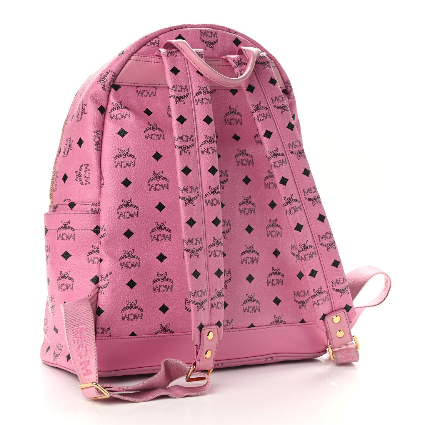 Visetos Studded Medium Dual Stark Backpack Pink