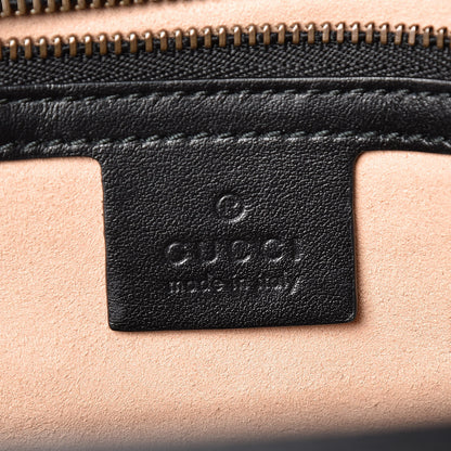 Gucci Calfskin Matelasse Large GG Marmont Shoulder Bag Black 6 of 14