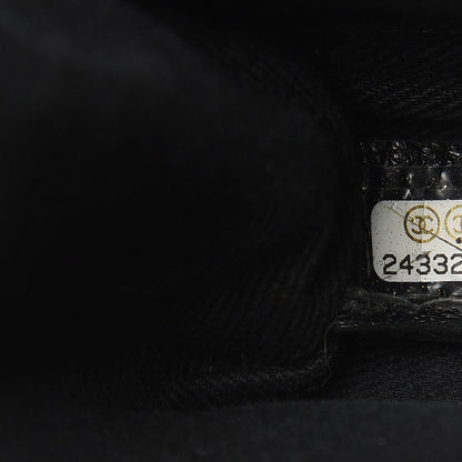 Chanel Grained Calfskin Quilted 2.55 Reissue Flap Belt Bag Clutch Black 7 of 13
