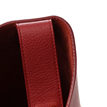 Celine Baby Grained Calfskin Medium Phantom Luggage Carmin 17 of 20