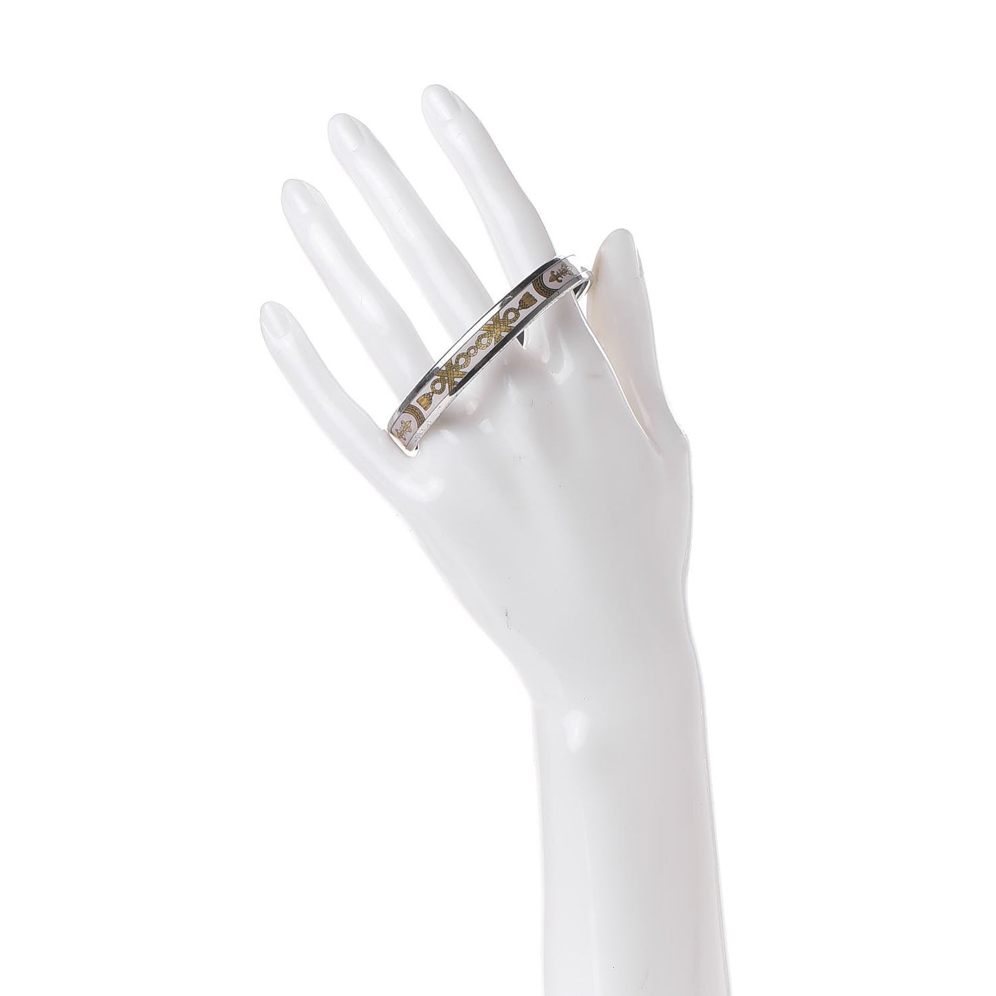Enamel Printed Grand Apparat Narrow Bracelet 62