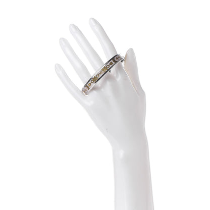 Hermes Enamel Printed Grand Apparat Narrow Bracelet 62 2 of 6