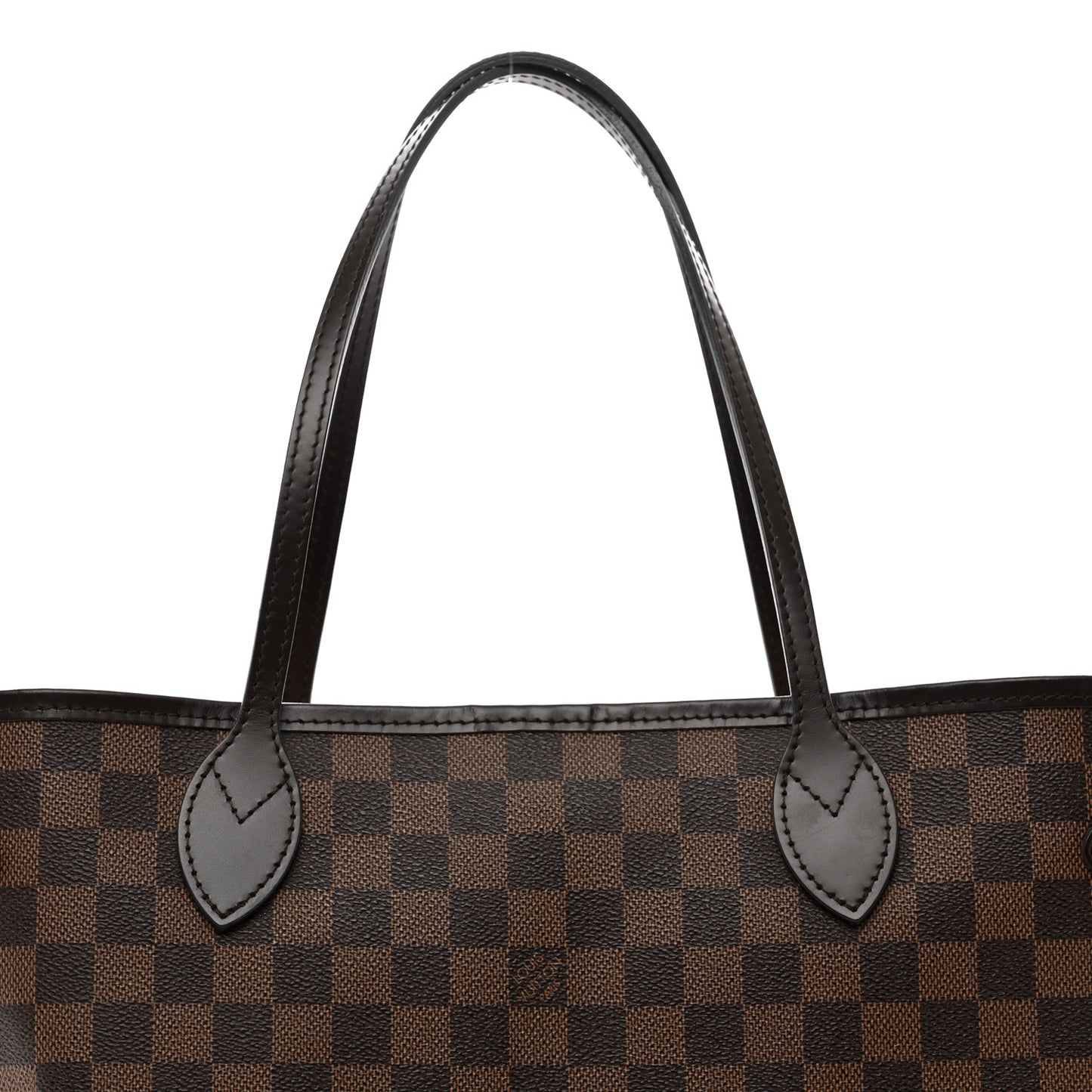 Damier Ebene Neo Neverfull MM Rose Ballerine