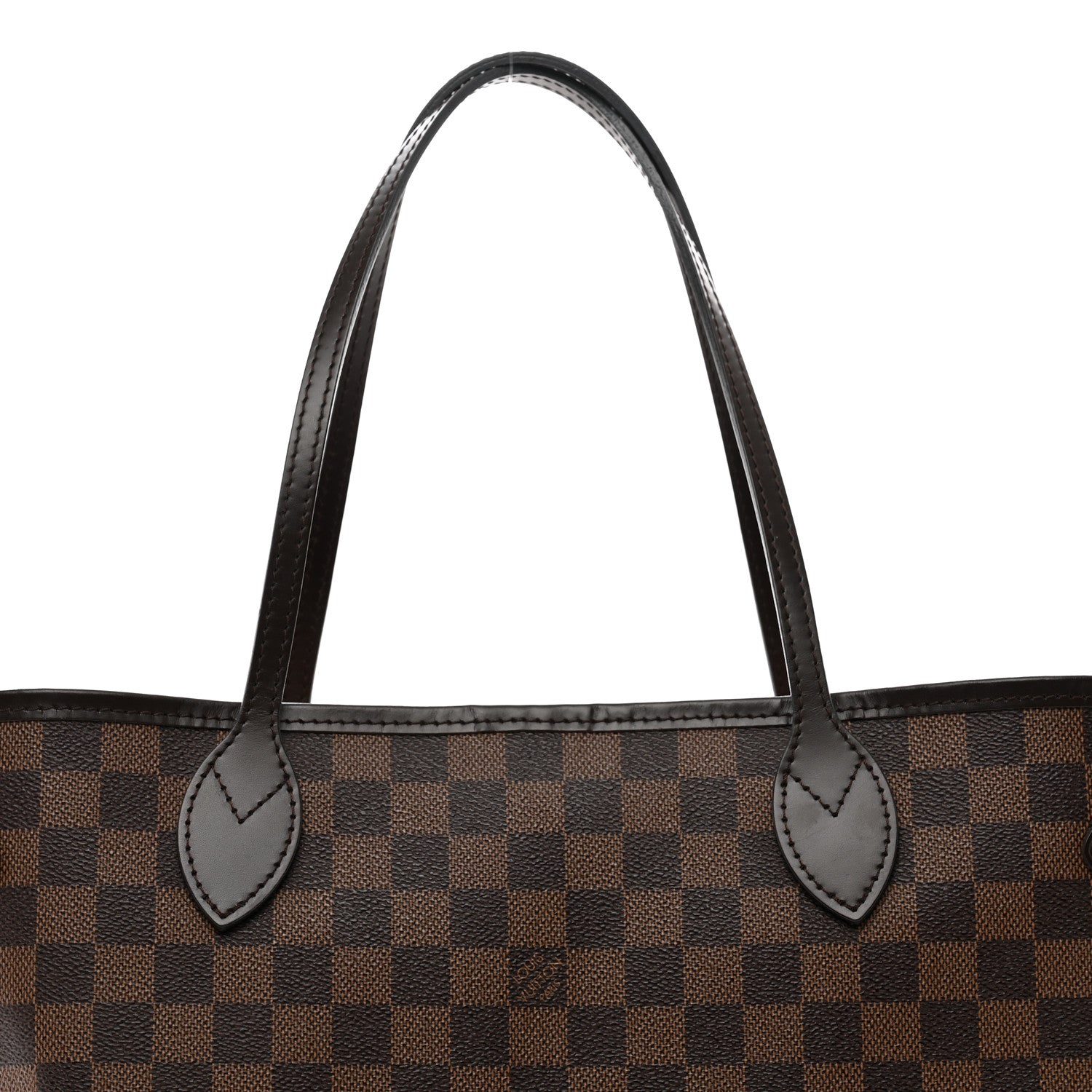 Louis Vuitton Damier Ebene Neo Neverfull MM Rose Ballerine 5 of 10