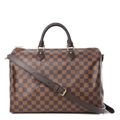 Louis Vuitton Damier Ebene Speedy Bandouliere 35 1 of 11