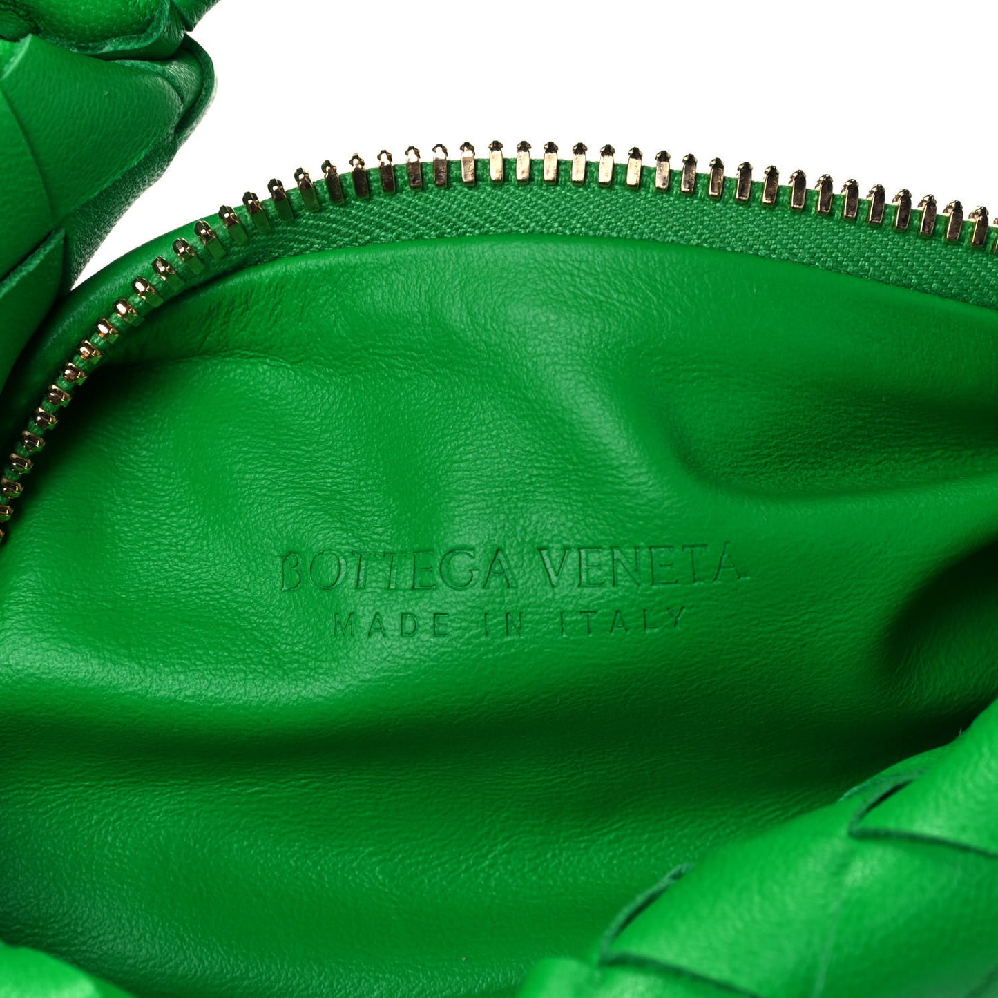 Nappa Intrecciato Mini Jodie Grass