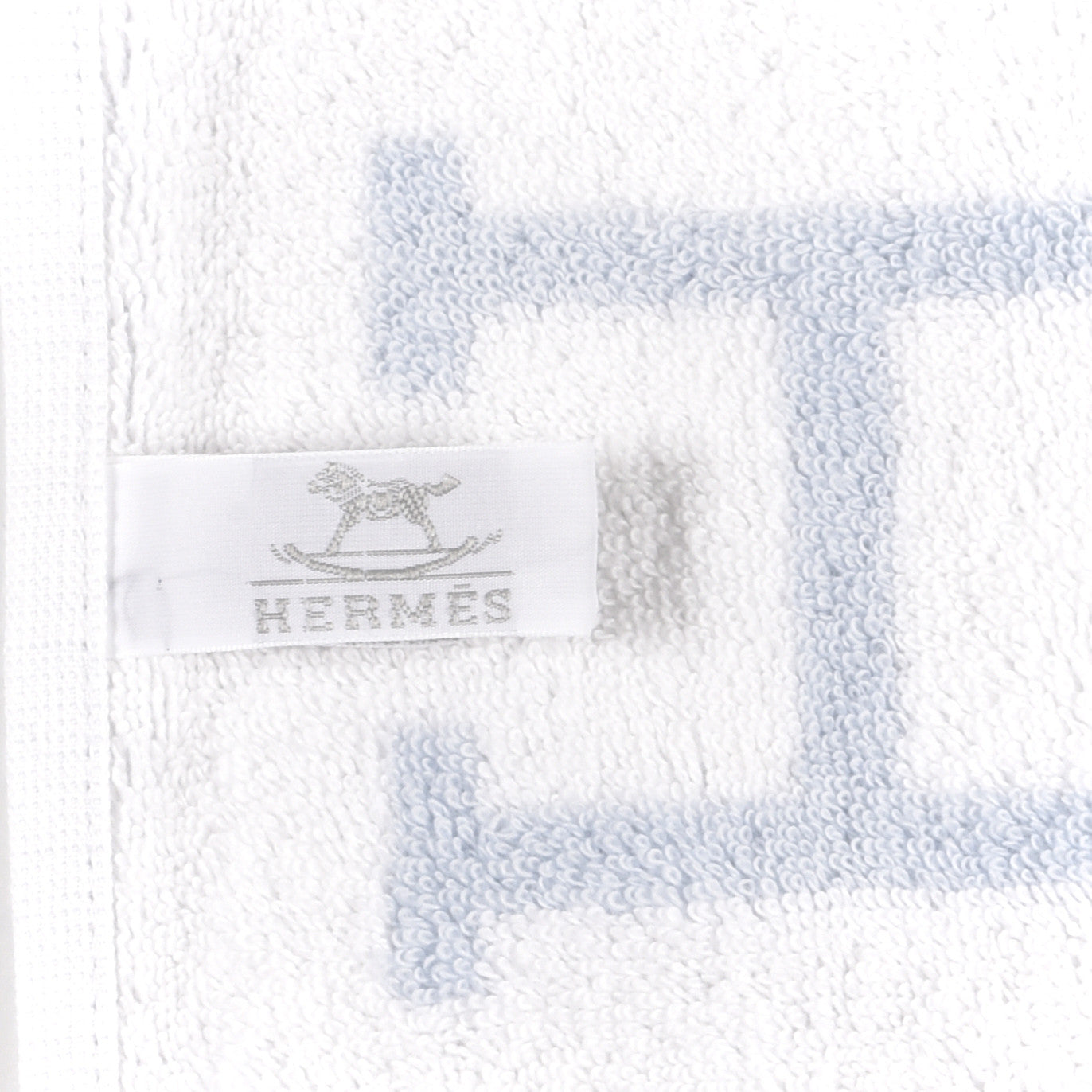 Cotton Avalon Bath Towel Bleu Glacier