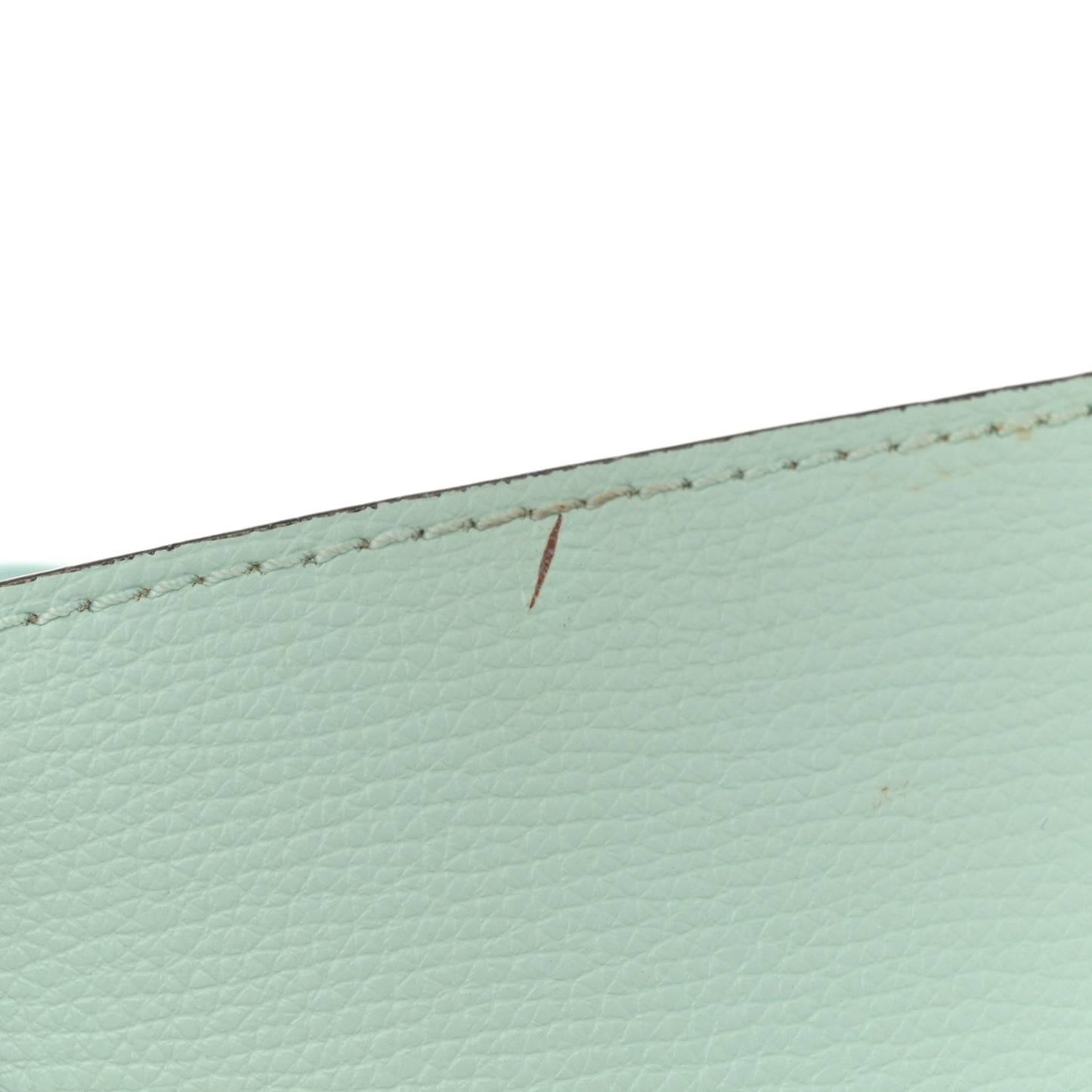 Calfskin Haymarket Check Small Reversible Tote Pale Opal