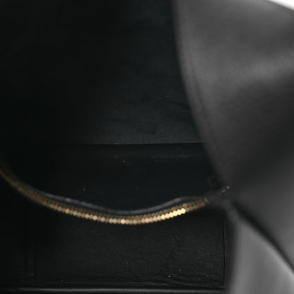 Saint Laurent Smooth Calfskin Small Le 5 A 7 Soft Hobo Black 6 of 17