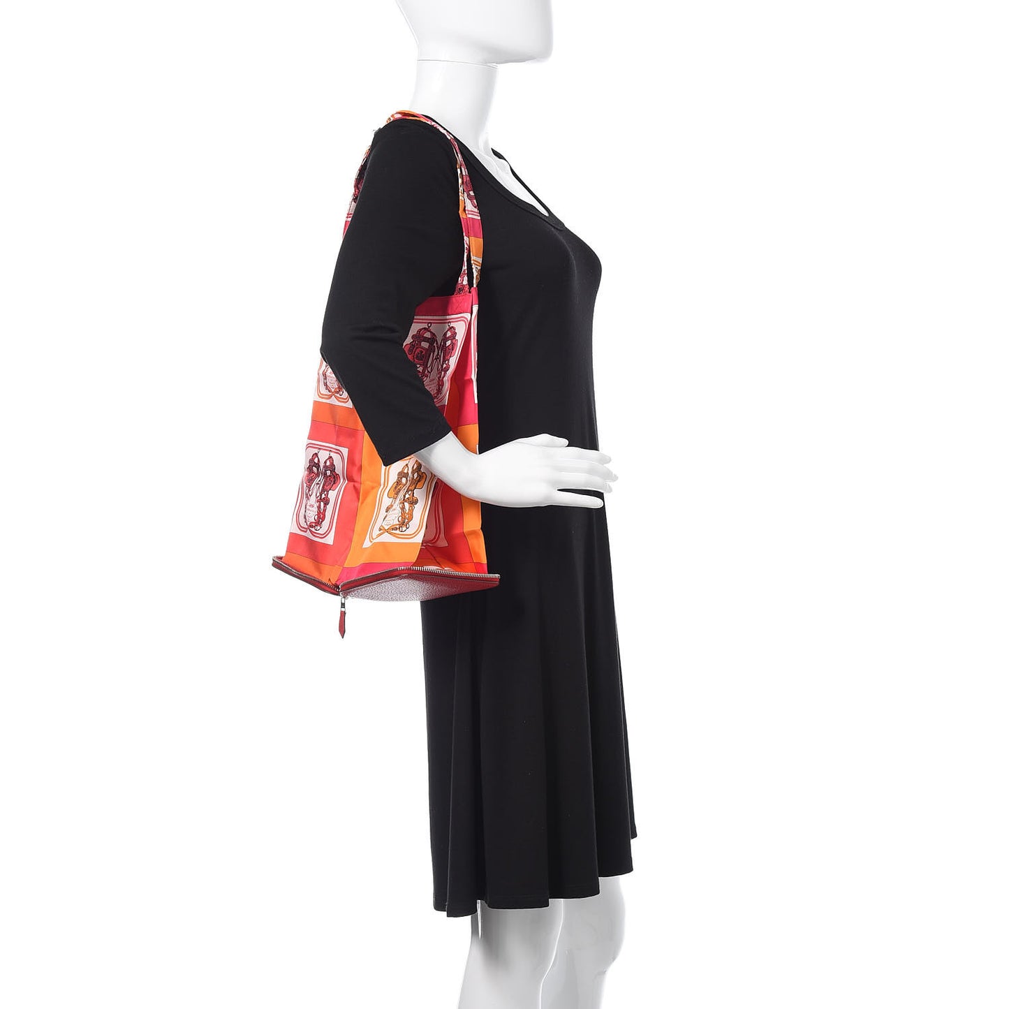 Buffle Brides de Gala Silky Pop Shopper Tote Rouge Garance