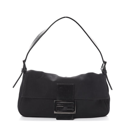 Fendi Neoprene Baguette Black 1 of 8