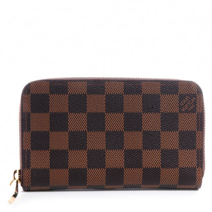 Louis Vuitton Damier Ebene Zippy Compact Wallet 1 of 8