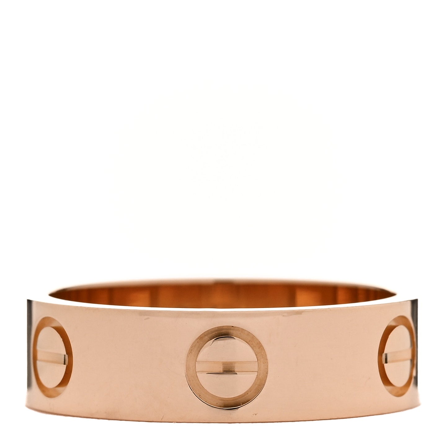 18K Pink Gold 5.5mm LOVE Ring 54 7