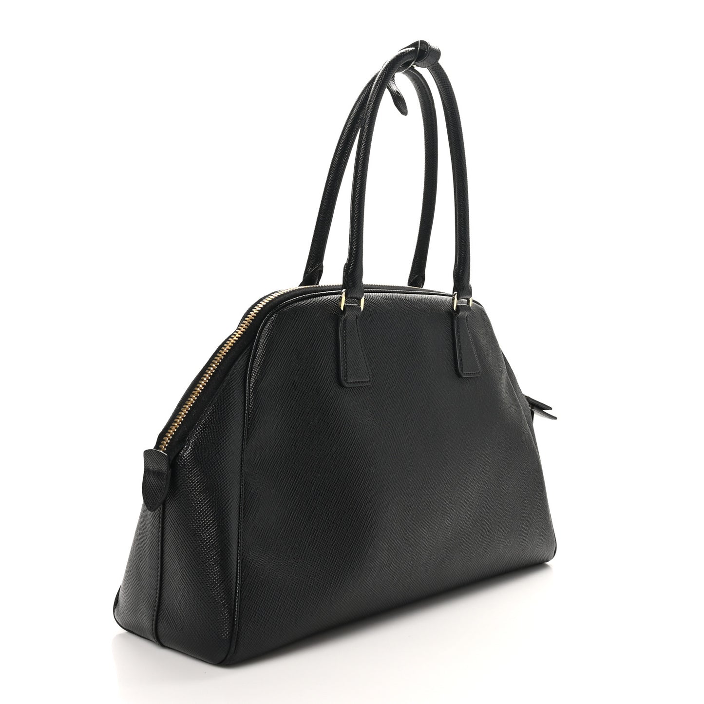 Saffiano Large Tote Black