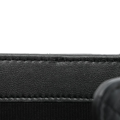 Chanel Lambskin Quilted Medium Flap Wallet So Black 15 of 17