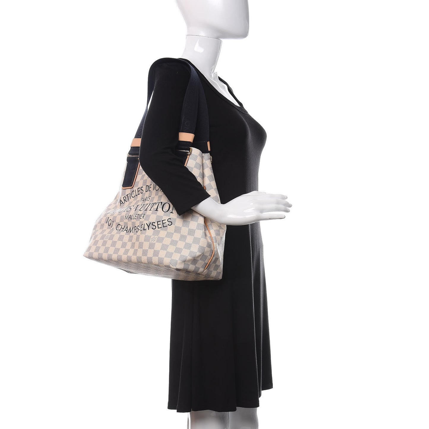 Damier Azur Beach Cabas PM