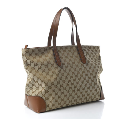 Gucci Monogram Large Original Tote Tan 3 of 10